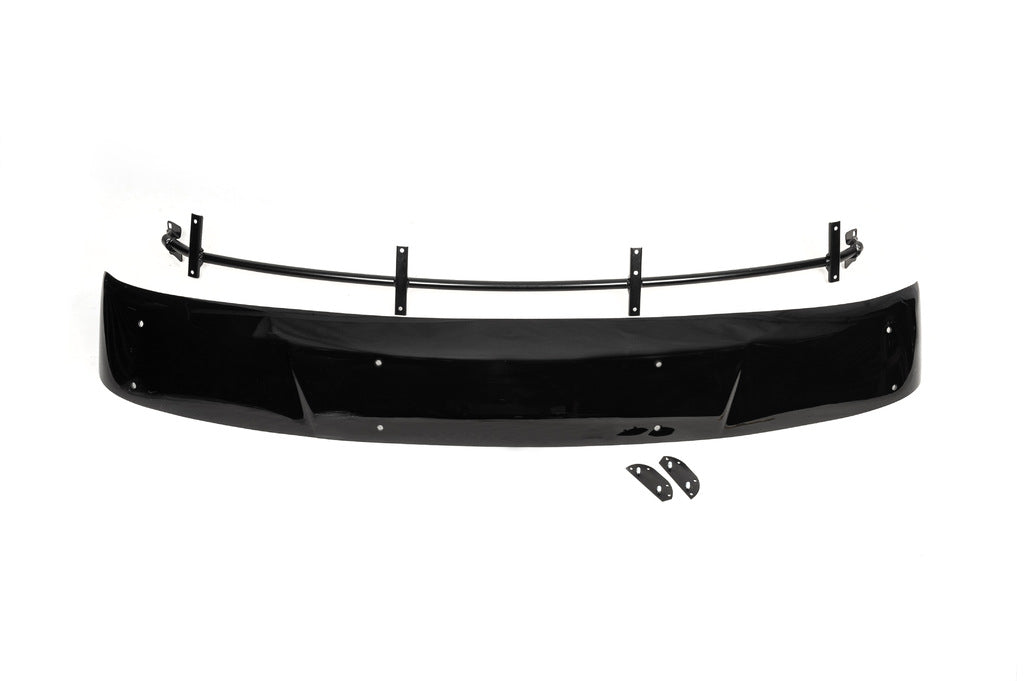 Windshield visor on frame V2 (black gloss, 5mm) for Volkswagen Crafter 2006-2016 - image 16