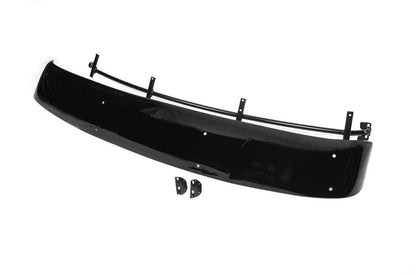Windshield visor on V2 frame (black gloss, 5mm) for Volkswagen Crafter 2006-2016 - Reelken Auto