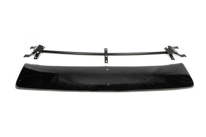 Windshield visor on V1 frame (black gloss, 5mm) for Isuzu D-Max 2011-2019 - Reelken Auto