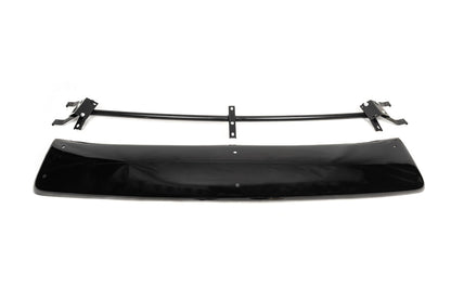 Windshield visor on frame V1 (black gloss, 5mm) for Isuzu D-Max 2011-2019 - image 3