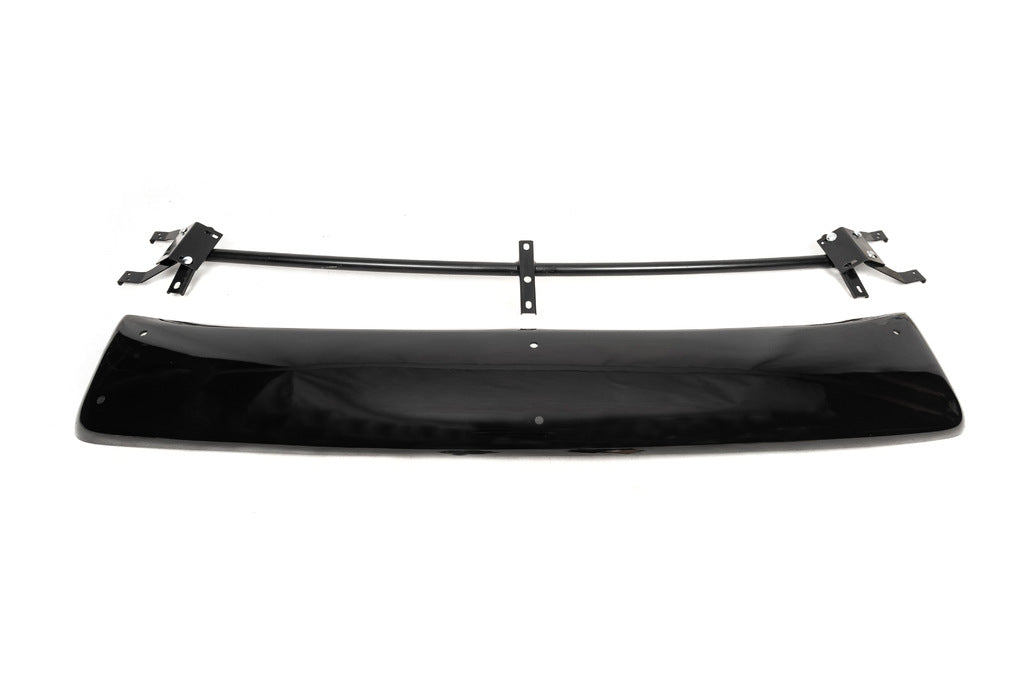 Windshield visor on frame V1 (black gloss, 5mm) for Isuzu D-Max 2011-2019 - image 3