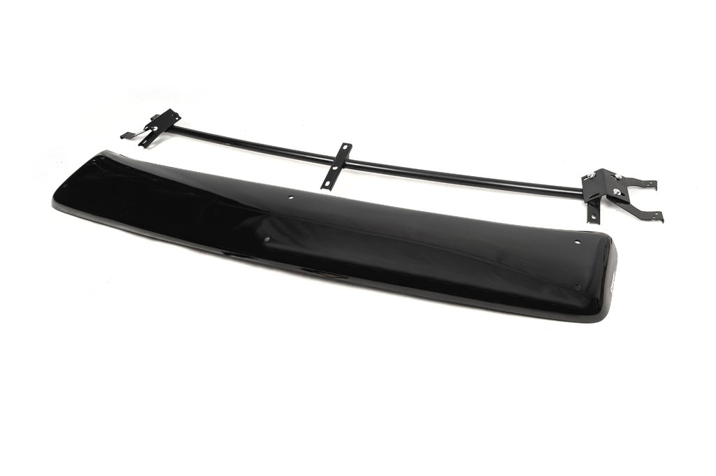 Windshield visor on frame V1 (black gloss, 5mm) for Isuzu D-Max 2011-2019 - image 2