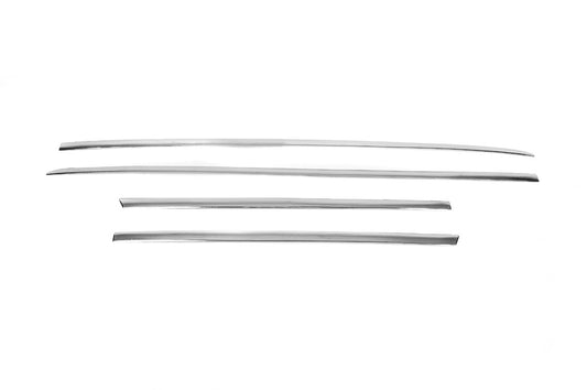 Chrome Door Moulding Covers (Stainless Steel) for Chevrolet Cruze 2009-2015 - image 2