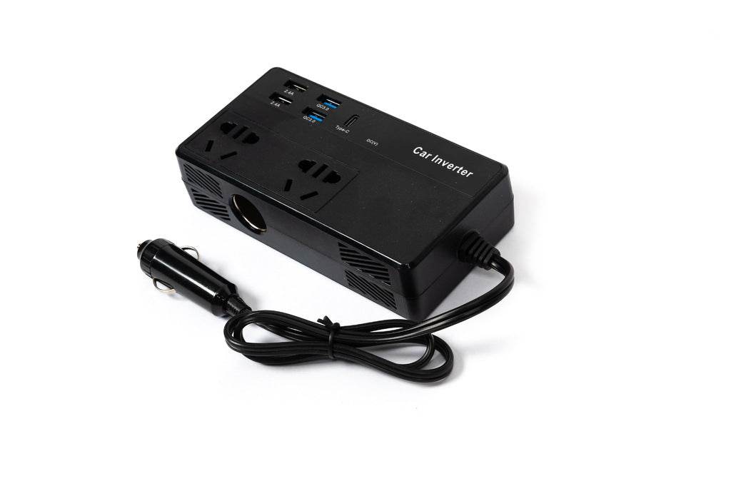 Car inverter (220V/USB/Typ-C) CZ02 - Reelken Auto