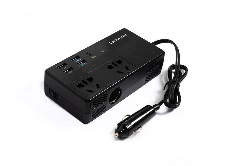 Car inverter (220V/USB/Typ-C) CZ02 - Reelken Auto