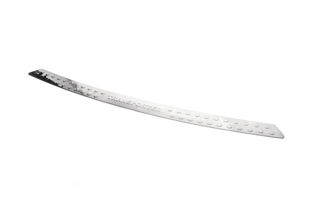 Rear bumper video (Omsa, stainless steel) for Volkswagen T5 Transporter 2003-2010 - Reelken Auto