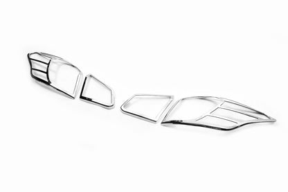 Chrome Tail Light Covers Libao (2 pcs, plastic) for Chery Tiggo 5 2013- - image 3