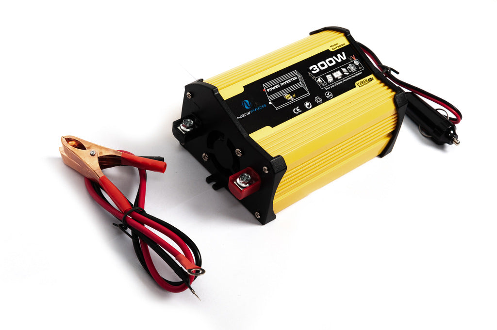 Car Power Inverter (220V/USB/300W) CHY300W - image 1