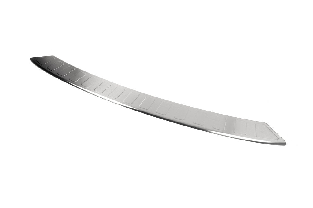 Rear bumper protector with edge OmsaLine (stainless steel) for Peugeot Expert 2017- - image 11