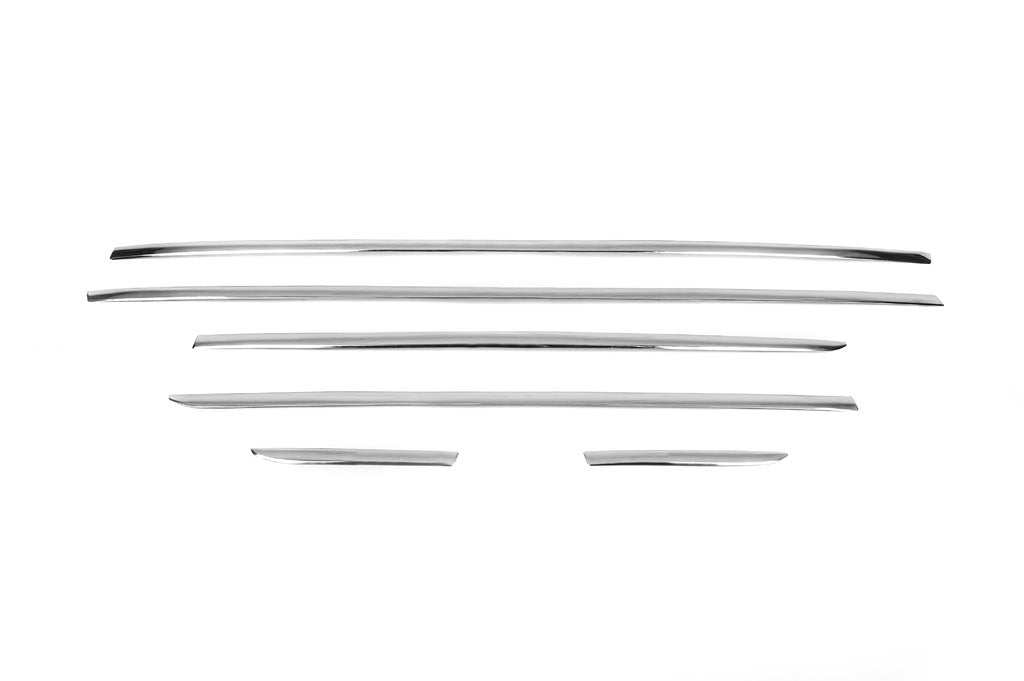 Molding Covers V1 (6 pcs, Stainless Steel) for Mercedes S-сlass W222 2013-2022 - image 2