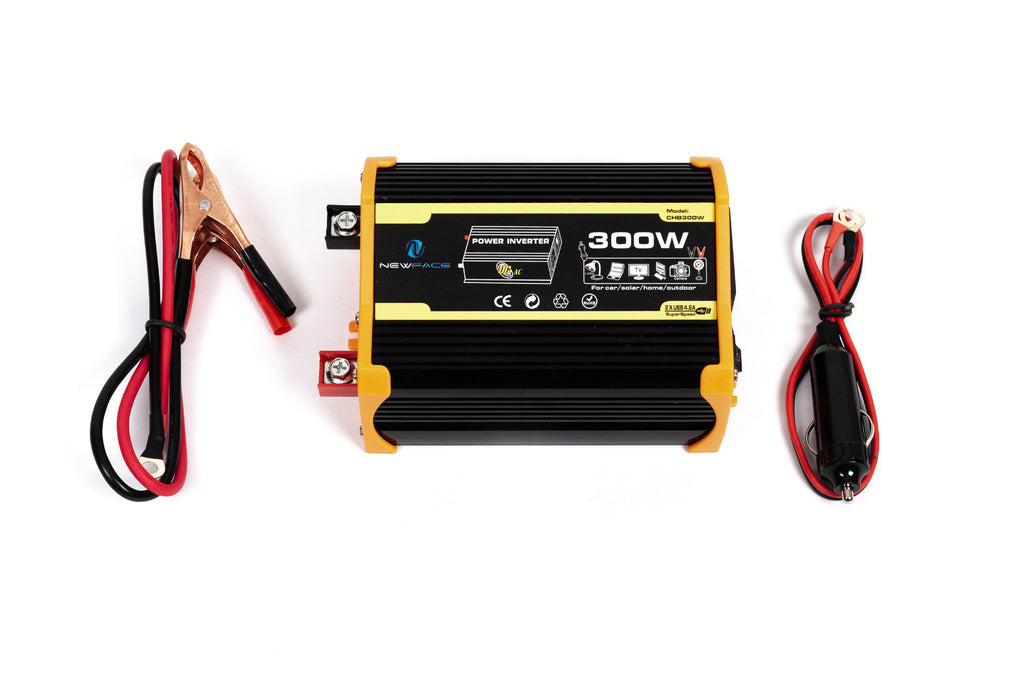 Car Power Inverter (220V/USB/300W) CHB300W - image 1