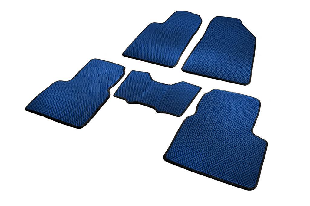 Polyurethane mats (EVA, Blue) for Hyundai Grandeur 2005-2011 - Reelken Auto