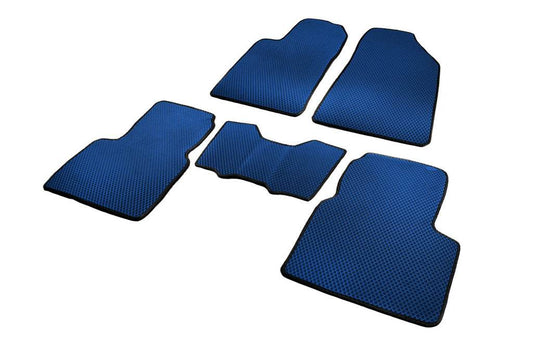 Polyurethane mats (EVA, Blue) for Hyundai Grandeur 2005-2011 - Reelken Auto
