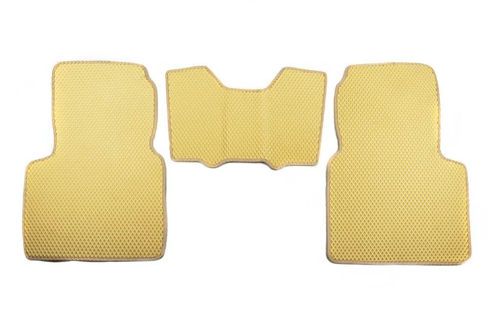 Polyurethane mats (EVA, beige) for Hyundai Grandeur 2005-2011 - Reelken Auto