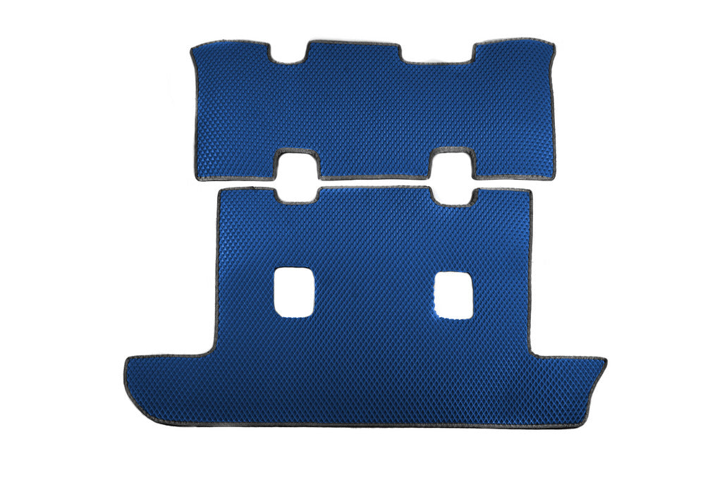 Trunk Mat 2 pcs Blue (EVA, 7 seats) for Toyota Land Cruiser 100 1998-2007 - image 3