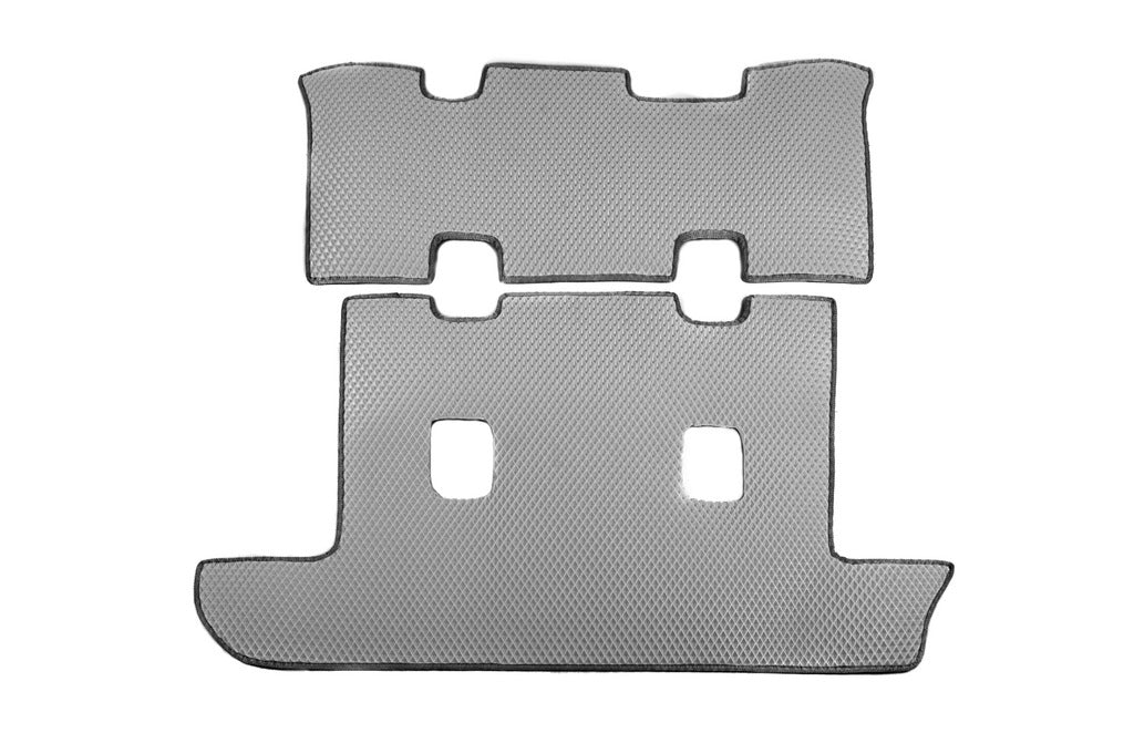 Trunk Mat 2 pcs Grey (EVA, 7-Seater) for Lexus LX470 1998-2007 - image 2