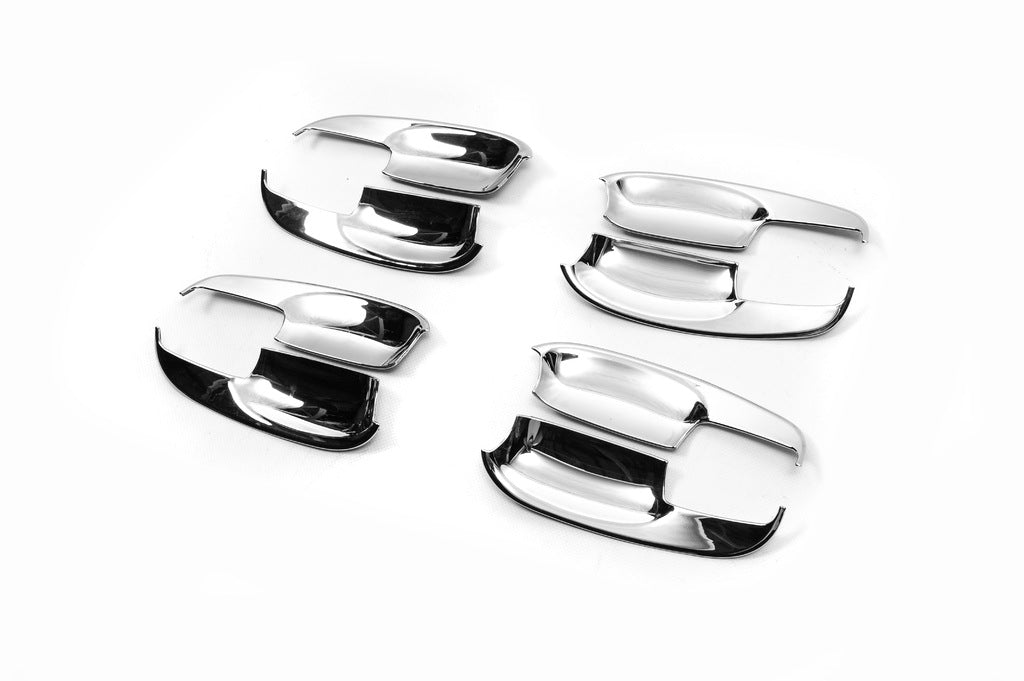Chrome Handle Bowl Covers Libao (4 pcs, plastic) for Subaru Forester 2013-2018 - image 3