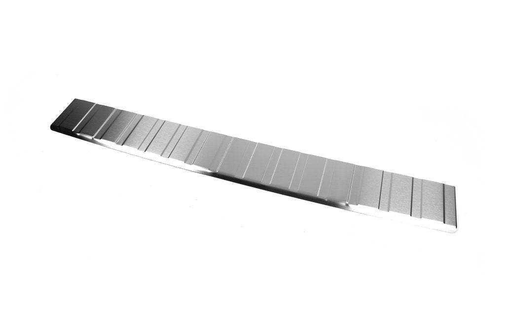Pad on the rear bumper OmsaLine (stainless steel) for Opel Vivaro 2015-2019 - Reelken Auto