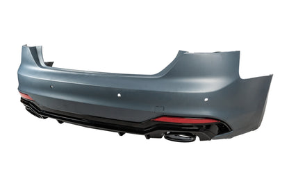 Rear bumper assembly RS-Style (2016-2019) for Audi A5 2016-2025 - image 2