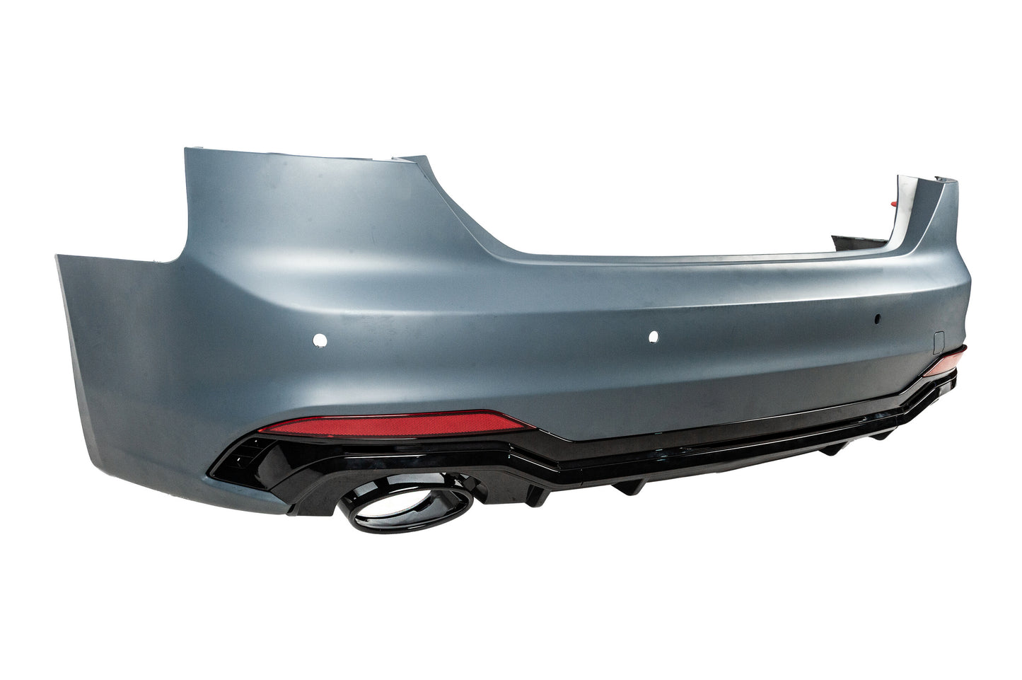 Rear bumper assembly RS-Style (2016-2019) for Audi A5 2016-2025 - image 3