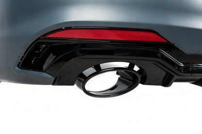 Rear bumper assembly RS-Style (2016-2019) for Audi A5 2016-2025 - image 4