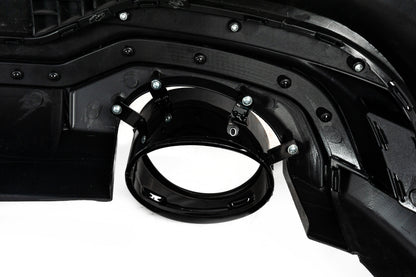 Rear bumper assembly RS-Style (2016-2019) for Audi A5 2016-2025 - image 6