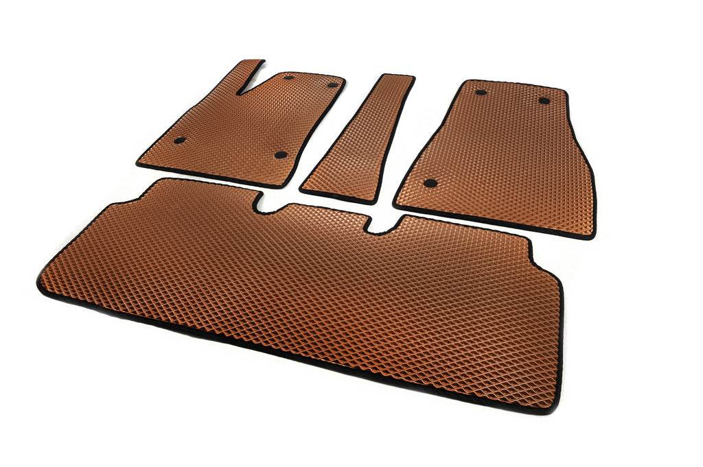 EVA mats (2012-2021, brick) for Tesla Model S - Reelken Auto