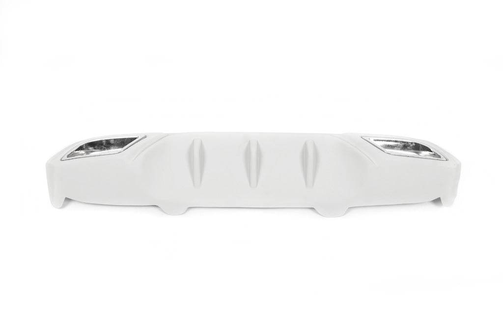 Rear bumper diffuser (Meliset, paintable) for Honda Civic Sedan X 2016-2021 - Reelken Auto