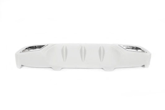 Rear bumper diffuser (Meliset, paintable) for Honda Civic Sedan X 2016-2021 - Reelken Auto