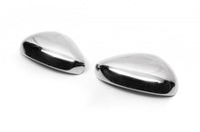 Mirror Covers (2 pcs, Stainless Steel) for Citroen C-3 2009-2016 - image 2