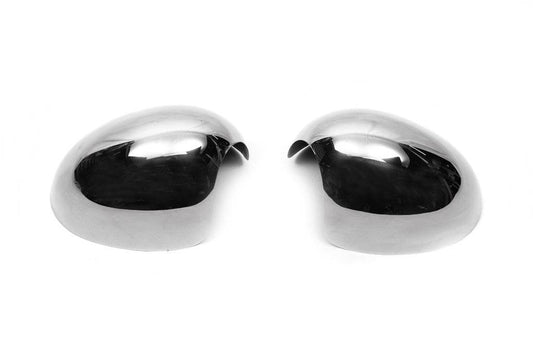 Mirror covers 2007-2014 (2 pcs, stainless steel) for Mini Clubman R55/R56 2007-2014 - Reelken Auto