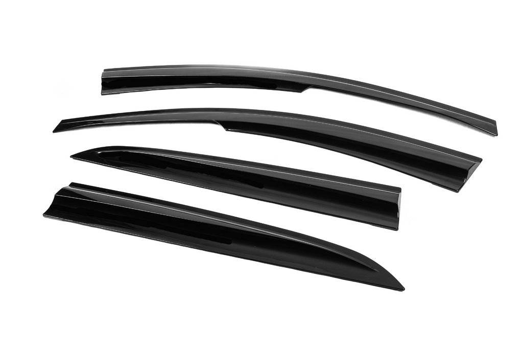 Windbreakers (4 pcs, Sunplex Sport) for Dacia Logan II 2013-2022 - Reelken Auto