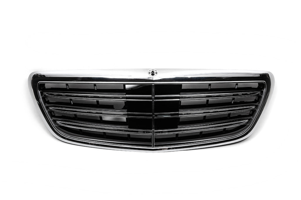 AMG radiator grille for Mercedes S-class W222 - image 4