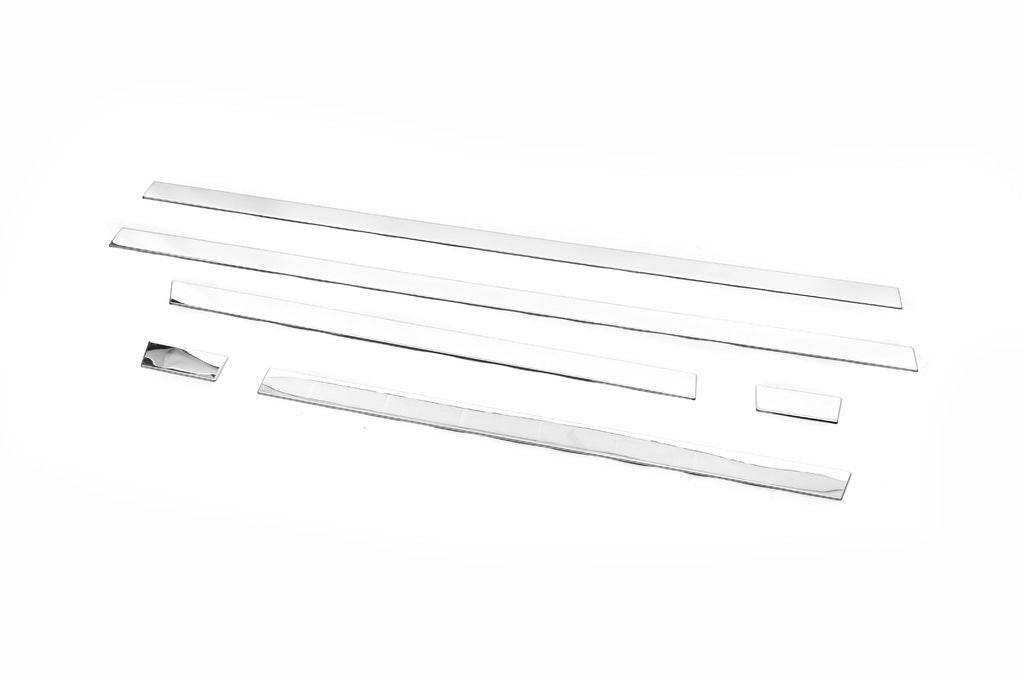 Door moldings Libao (4 pcs, layer) for Porsche Cayenne 2010-2017 - Reelken Auto