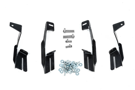 Mounting brackets for side steps for Peugeot 3008 2016-2023 - image 1