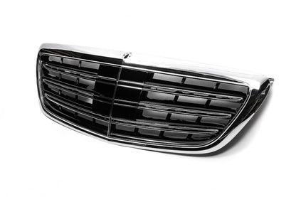 AMG radiator grille for Mercedes S-class W222 - image 3