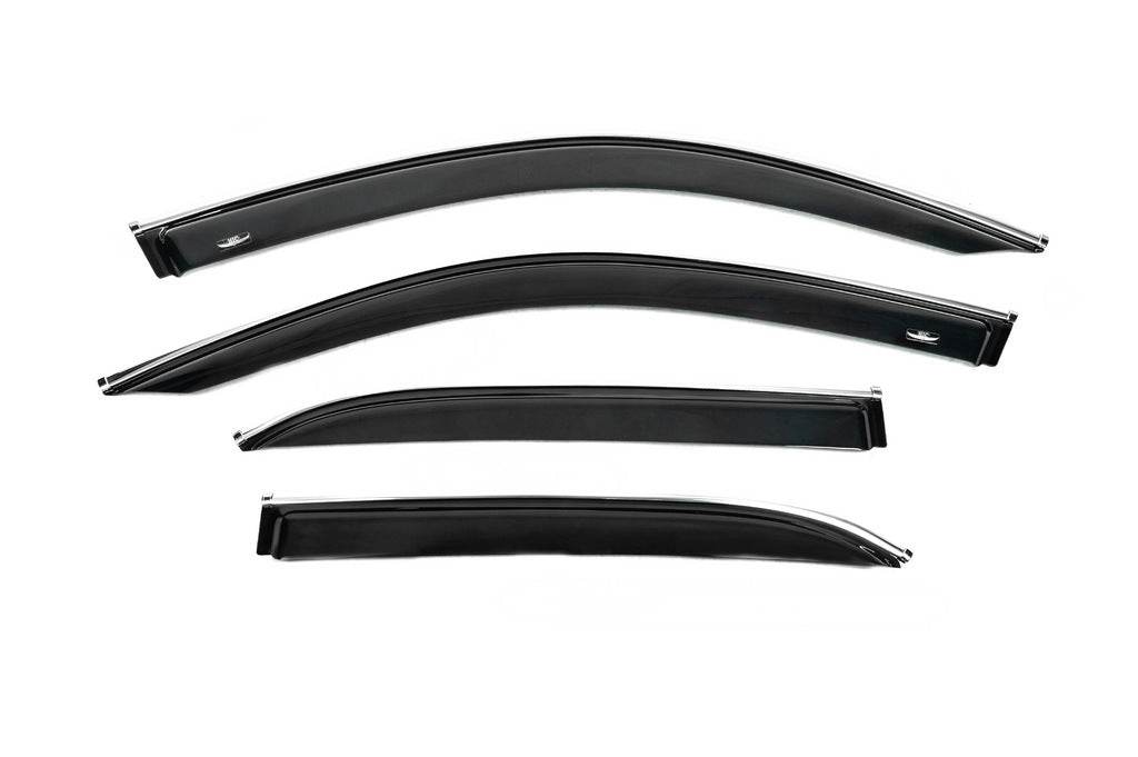 Windshields with chrome (4 pcs, HIC) for Mercedes GLE W167 - Reelken Auto