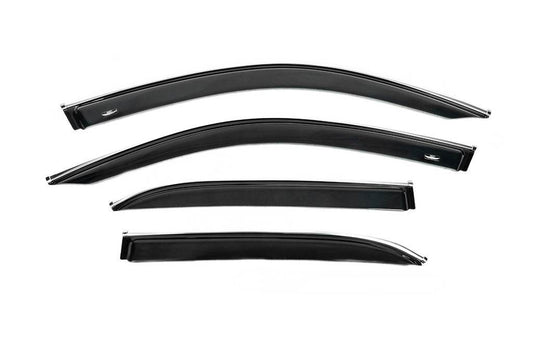 Windshields with chrome (4 pcs, HIC) for Mercedes GLE W167 - Reelken Auto