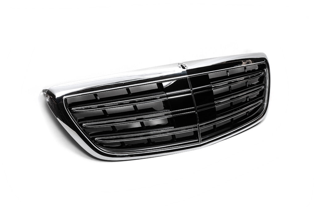 AMG radiator grille for Mercedes S-class W222 - image 5