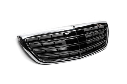 AMG radiator grille for Mercedes S-class W222 - image 5