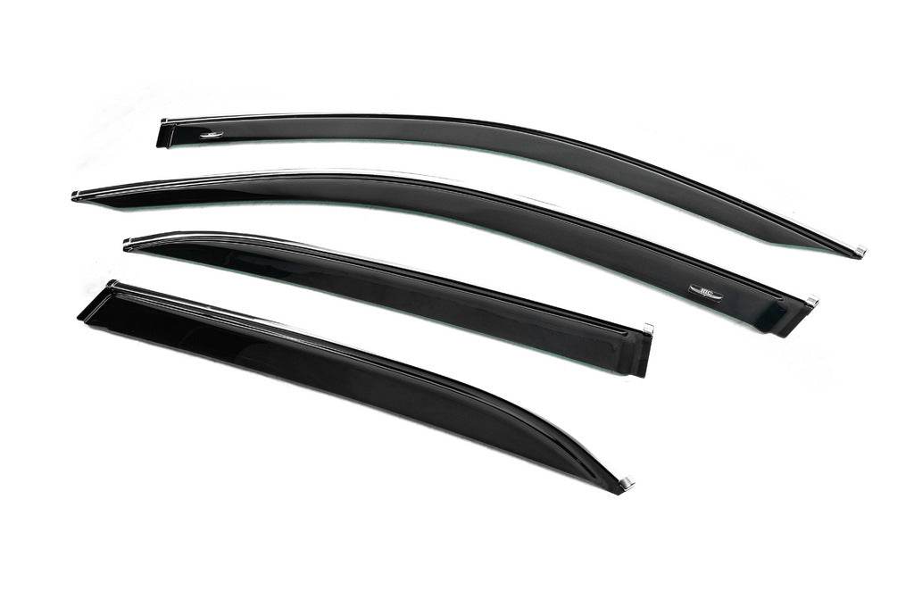 Windshields with chrome (4 pcs, HIC) for Mercedes GLE W167 - Reelken Auto