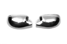 Upper Mirror Covers (2 pcs, Stainless Steel) for Renault Logan I 2005-2008 - image 2