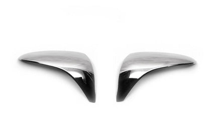 Covers for mirrors (2 pieces, stainless steel.) for Hyundai IX-35 2010-2015 - Reelken Auto