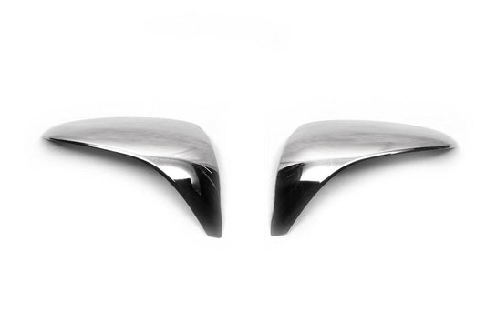 Covers for mirrors (2 pieces, stainless steel.) for Hyundai IX-35 2010-2015 - Reelken Auto