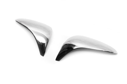 Mirror Covers (2 pcs, Stainless Steel) for Hyundai IX-35 2010-2015 - image 3