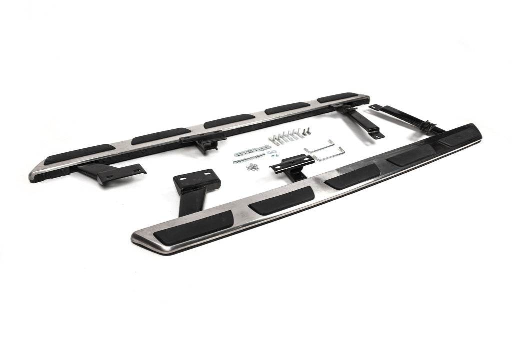 Side steps OEM-V1 (2 pieces, aluminum) for Audi Q3 2011-2019 - Reelken Auto