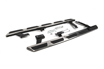 Side steps OEM-V1 (2 pieces, aluminum) for Audi Q3 2011-2019 - Reelken Auto