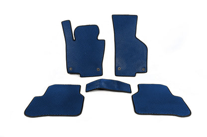 EVA Floor Mats (EU, Blue) for Volkswagen Passat B7 2012-2015 - image 1