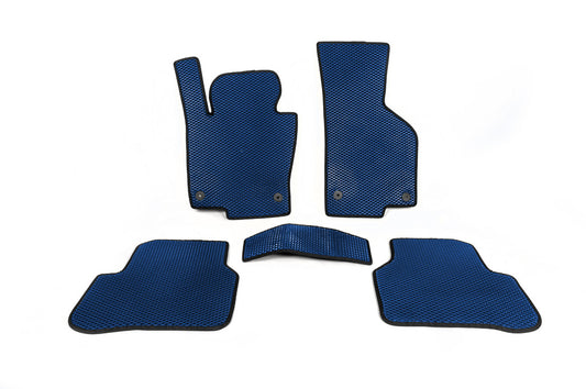 EVA Floor Mats (EU, Blue) for Volkswagen Passat B7 2012-2015 - image 1