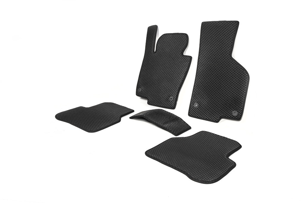 EVA Floor Mats (EU, Black) for Volkswagen Passat B7 2012-2015 - image 8